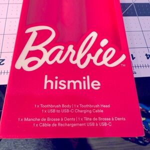 HiSmile Barbie pink electric toothbrush!